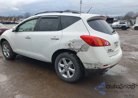 2009 Nissan Murano Sl from USA, damaged, VIN JN8AZ18U69W025278